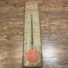 Prestone Eveready 36" Antifreeze Thermometer Gas Oil Metal Sign Vintage Rare