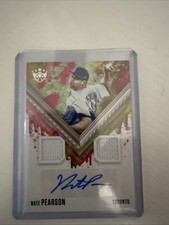 2021 Diamond Kings DK Material Signatures #72 Nate Pearson Toronto Blue Jays