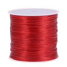 Elastic Cord DIY Making Stretchy String Thread Rope Craft Wire, Burgundy