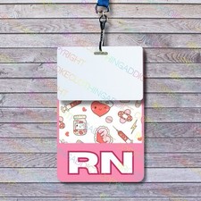 RN Nurse ID Badge Buddy ID Badge Cute Medical Badge