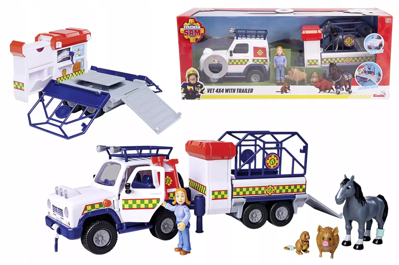 4006592090159 SIMBA Straak Sam Ratownictwo Weterynaryjne Simba Toys 11690₽