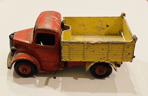 Bedford Tipper Dinky Toys 410 - Camion Benne Jaune, Zamak, UK