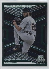 2023 Panini Elite Extra Edition Green Status 17/499 Jaden Hamm #28 ll2