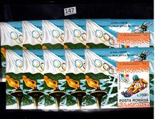 RE 10X ROMANIA - MNH - SPORTS - OLYMPICS 