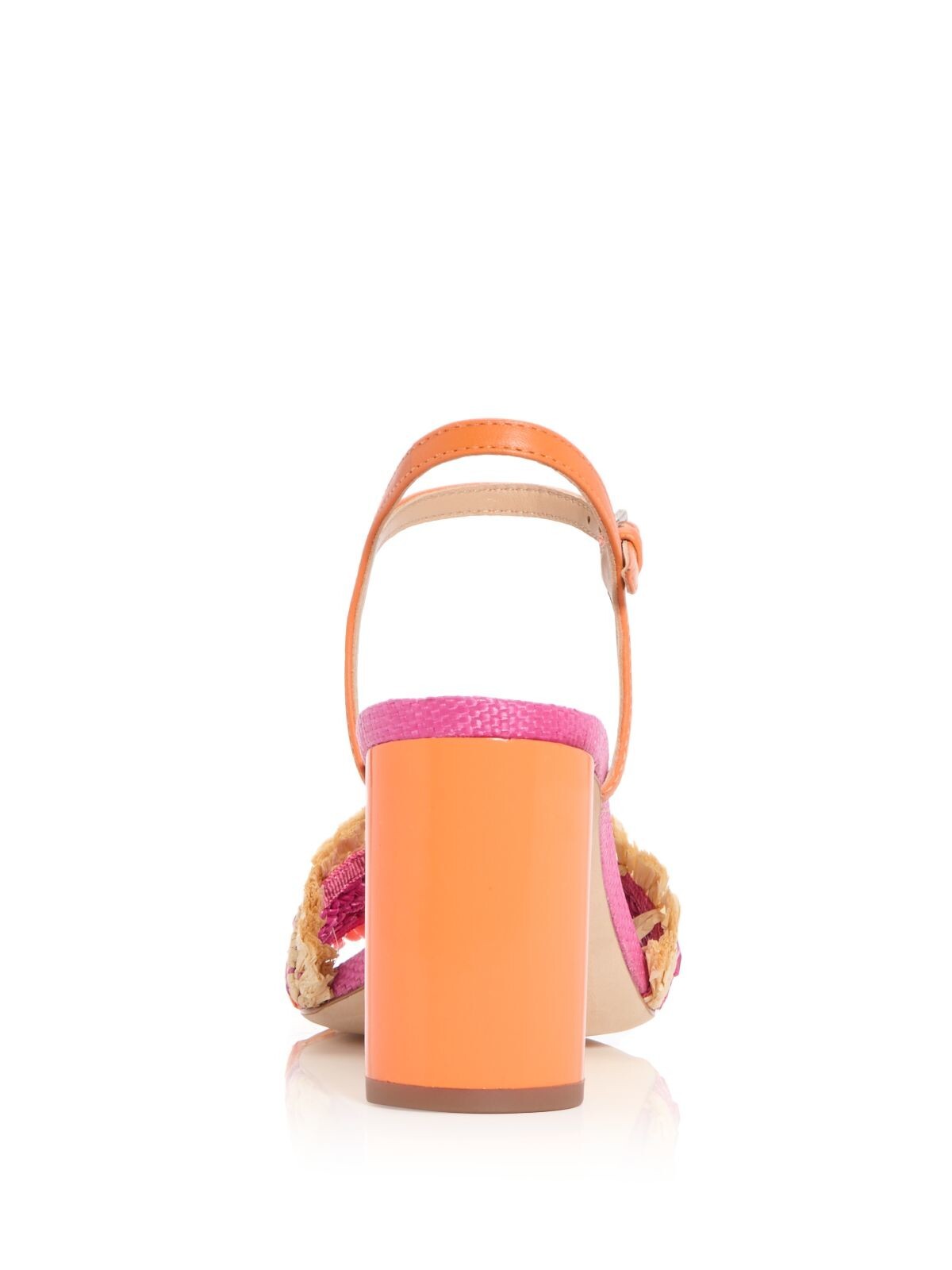 KATE SPADE NEW YORK Womens Pink Rafta Fringe Bora Bora Heeled Sandal 8 B thumbnail 2