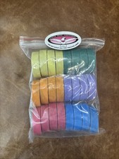 24Pcs Fatty Bagels Bird Toys for Parrots Durable Cardboard Chewing Shredding For