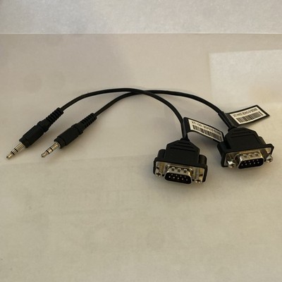 Samsung BN39-01545B OEM RS-232 EX-Link Control Cable DB9 to 3.5mm (Quantity 2)