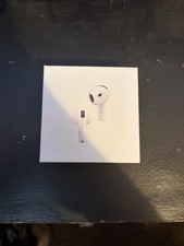 Apple AirPods 4 Wireless Bluetooth White w/ Active Noise Cancellation Case