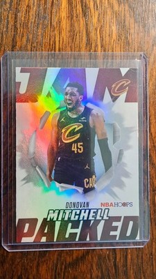 Donovan Mitchell JP-6 Jam-Packed Insert 2025-26 Topps NBA Hoops Cavaliers