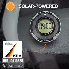 Elektronische Solar Parkscheibe mit Zulassung Automatische Digitale Auto Parkuhr