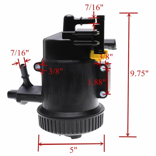 For 6.7L Cummins Fuel Filter Housing Assembly for Ram 2500 3500 4500 5500 New~ - Picture 7 of 11
