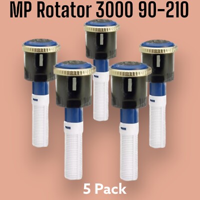 5 Pack Hunter MP Rotator MP3000 90-210 22-30 Ft Nozzles Irrigation PRO ...