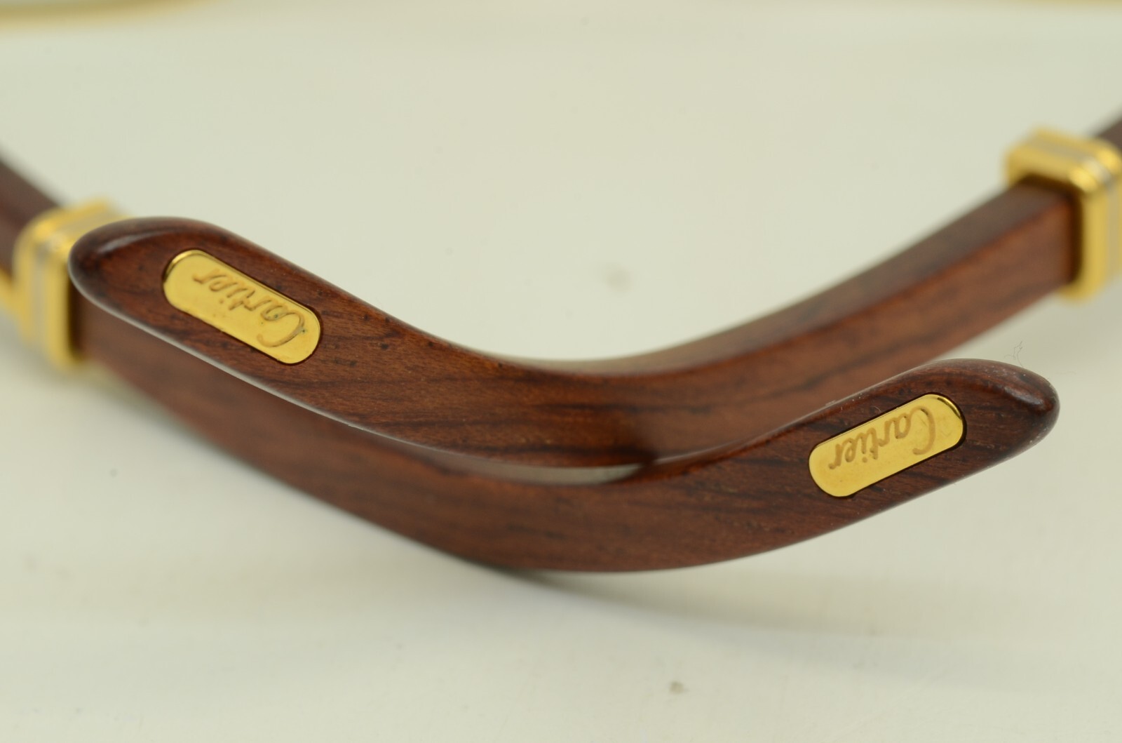 Authentic Cartier Sunglasses Giverny 51 20 130b Bubinga Wood Eyeglasses Frames 2 image 9