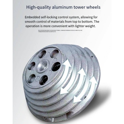 15-22-30KG Federauswuchtmaschine selbstsichernd Turm-Typ Hebehaken Federauswuchtmaschine - Bild 5 von 8