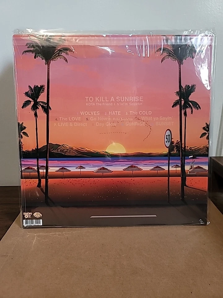 Kota The Friend & Statik Selektah _To Kill A Sunrise Vinyl Haile Supreme RAP NEW - Image 3 of 4