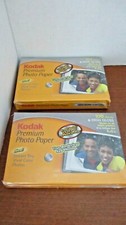 KODAK PREMIUM PHOTO PAPER 4x6 BORDERLESS HIGH GLOSS 100 Sheets each Lot of 2 NEW