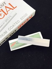 Feather Cut Special Platinum Coated Edge Blade 10 Blades eyebrow hairline