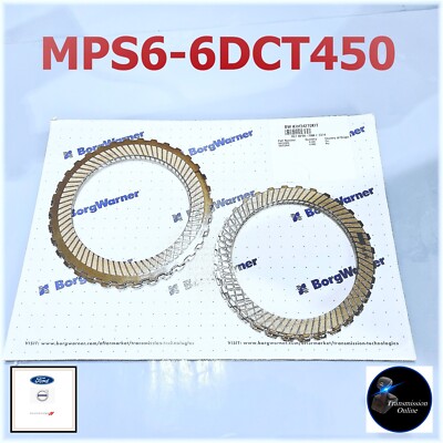 Clutch Friction Plate Set MPS6 6DCT450 Powershift Transmission 6 DSG Volvo Ford