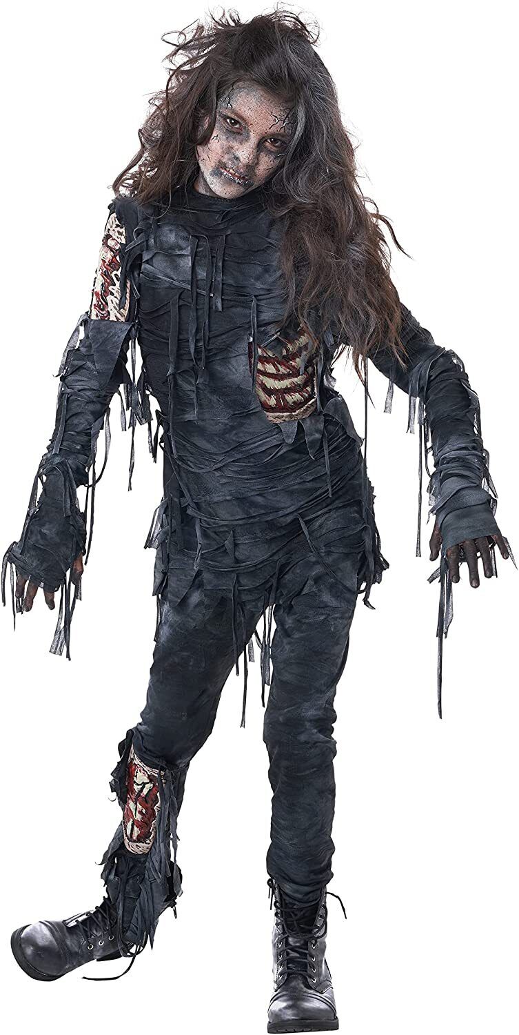 💀Zombie Costume For Halloween🧠(For Girls)