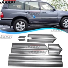 Side Door Car Body Molding Strip For Toyota Land Cruiser LC 100 FJ100 4500 1998+
