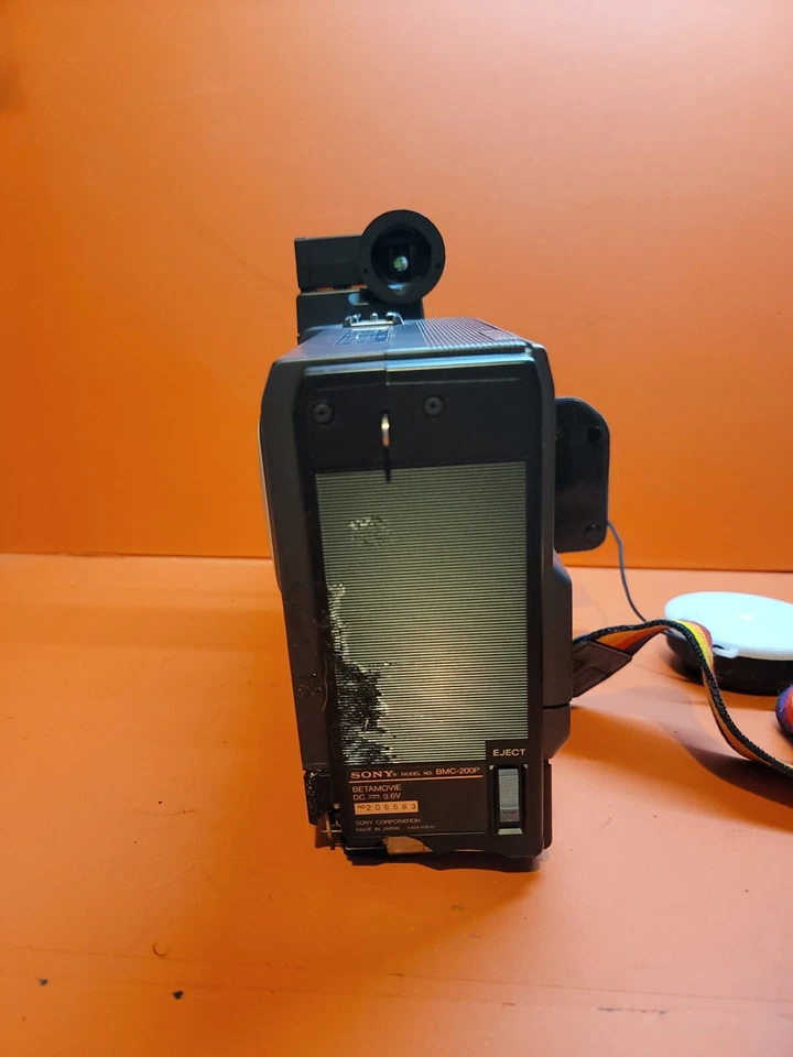 Vintage Rare Sony Betamovie Beta Camcorder ~ BMC-200P~ Read Description - Image 2 of 4