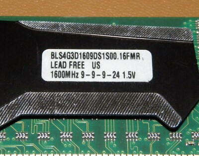 Crucial Ballistix Sport DDR3 PC3-12800u