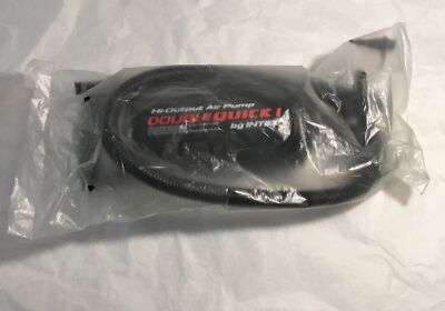 Double  Quick 1 Hi  Output Air Pump By Intex Black New In Plastic