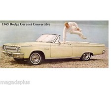 1965 Dodge Coronet Convertible Auto Refrigerator Tool Box Magnet Gift Item 1965 Dodge Coronet Convertible Auto Refrigerator Tool Box Magnet Gift Item