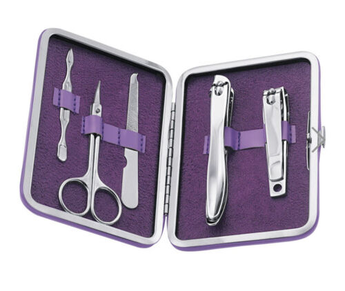 Avon~Foot Works Pedicure Kit~purple Case - 第 1/5 張圖片