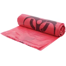 Medegen Red Biohazard Waste Bags, 23" x 23", 1.25 mil - Case of 400 Bags