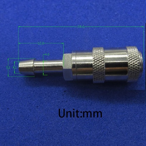NIBP Single Tube Hose for Mindray,MEC 1000,Edan,etc,NIBP Cuff Extension Tube L1m - Picture 4 of 5