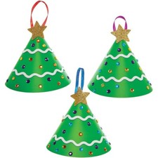 BULK XMAS TREE Decoration Kits Sets Mix Match Children Kids Craft Activity