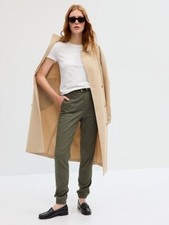 GAP Women's Size L Crew Neck Soft Cotton/Modal White Favorite T-Shirt