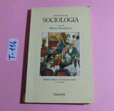 LIBRO INTRODUZIONE ALLA SOCIOLOGIA MICHAEL HARALAMBOS ZANICHELLI 2000