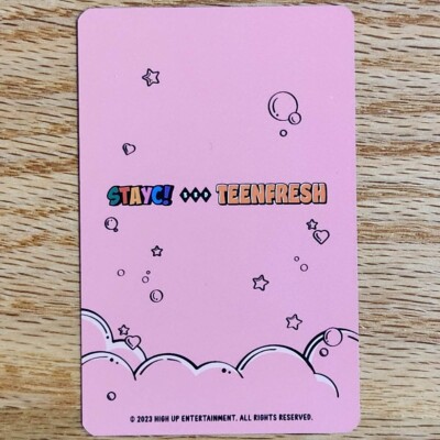 Seeun Yoon Official Withmuu Pop-Up Store MD Unit Photocard