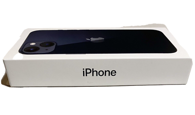 Apple iPhone 13 Black Box For Model A2482 Box Only Does Not
