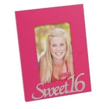 Sweet 16 Pink Photo Frame - 16th Birthday Picture Gift