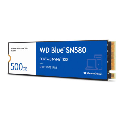 WD Blue SN580 NVMe SSD 500GB ohne Kühlkörper PCI Express 4.0 x4 (NVMe)