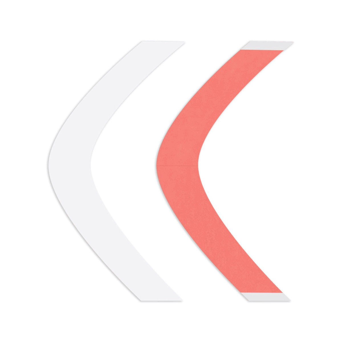 WALKER SENSI-TAK- 5" SUPERWIDE POLY WIG ADHESIVE TAPE CONTOUR STRIPS-24PC-PCIK 1