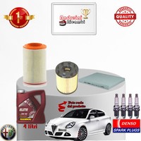 Inspektionskit Filter ÖL Kerzen Alfa Romeo Giulietta 1.4 TB 125KW Von 2012