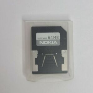 Genuine Nokia 64mb Rs Dv Mmc Multimedia Memory Card Camera Phone Ebay