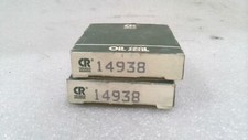 CHICAGO RAWHIDE 14938 NITRILE OIL SEAL, MADE IN USA, LOT OF 2 