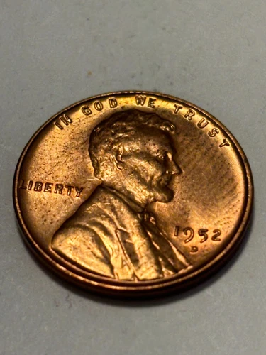 1952 d lincoln cent wheat penny buy