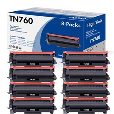 TN760 Toner Cartridge For Brother TN730 DCP-L2550DW HL-L2390DW MFC-L2750DW Lot
