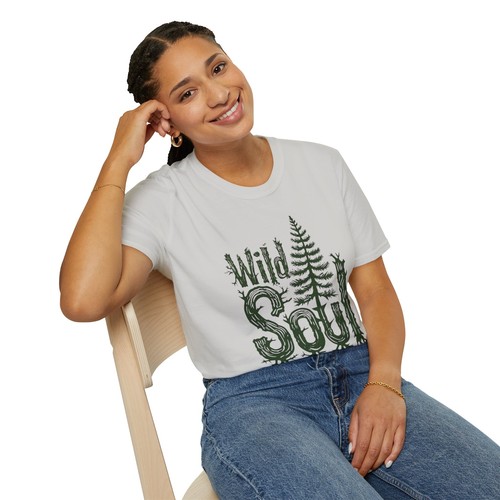 Wild Soul T-Shirt, Nature Lover Gift, Camping Tee, Hiking Tee, Outdoors Tee - Picture 4 of 41