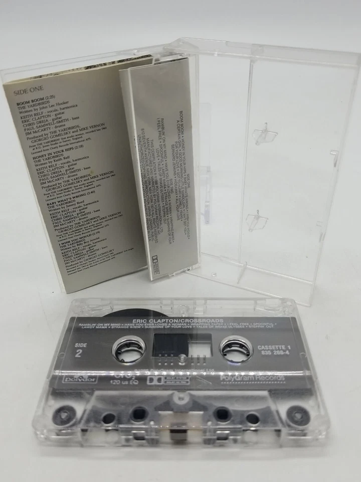 Eric Clapton - CROSSROADS (Cassette Tape Set, 1988) Polydor Records 4 Tape Set - Image 3 of 4