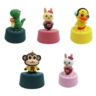 Cute Kitchen Timer Mechanical Rotating Cooking Timer Cartoon Kitchen Timer Gift