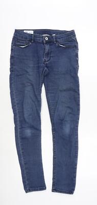 COLLUSION Herren Skinny Jeans blau Baumwollmischung Größe W28