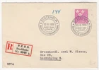 1939 Sep 22nd. First Day Cover. 1k.20 Bright Purple Small Arms of Sweden.