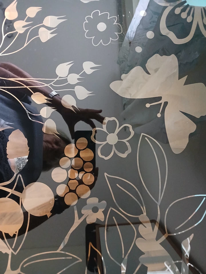 Schreibtischplatte Glas 150 x 80 - Bild 2 von 3